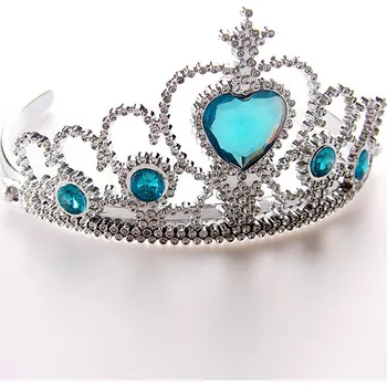 Karnevalový doplněk PTIT CLOWN Korunka Frozen Elsa princezna diamanty