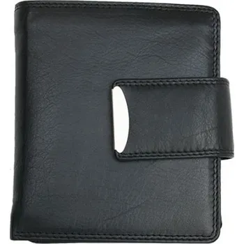 Peněženka Unisex RFID široká a prostorná kožená peněženka HMT