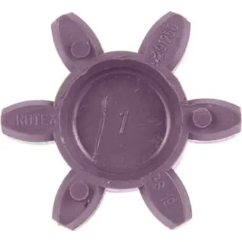 Spojkové ložisko ROTEX GS 19-98ShA plastový mezikus KTR Hvězdice plastová neprůchozí pro ROTEX GS 19, tvrdost 98Sh, 6 paprsků