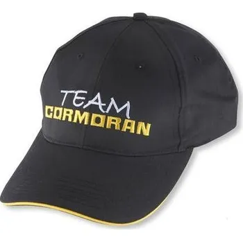Rybářské oblečení Team Cormoran rybářská kšiltovka černá