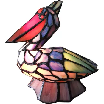 Lampička Stolní lampa Tiffany Bird - 24*19*31 cm