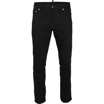 Pánské džíny Pánské džíny Dsquared2 COOL GUY S74LB1135 černé Velikost: 46 IT