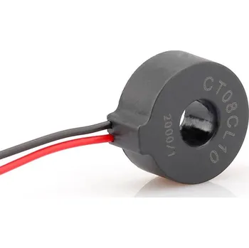 Elektronická stavebnice LaskaKit_cz Snímací cívka pro měření proudu CT08CL10, 2000:1, 20A AC