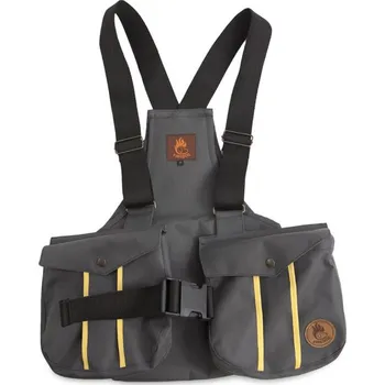 tréninková pomůcka pro psa Firedog Dummy vesta Trainer s plastovou sponou tmavě šedá Velikost: M