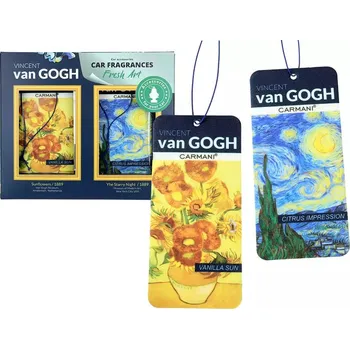 Osvěžovač vzduchu Vůně do auta Vincent van Gogh Duo