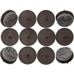 Podložka s plstí na hřebíku - průměr 20mm - 12ks VOREL