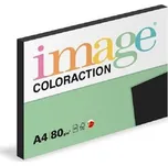 Antalis barevný kancelářský papír, černý, A4, 80 g/m2, 100 listů