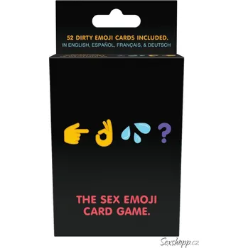 Erotická hra Erotická karetní hra Kheper Games The Sex Emoji
