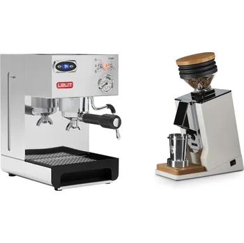 Kávovar Lelit Anna PL41TEM + Eureka Mignon Single Dose, White & Oak