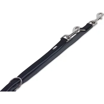 Vodítko pro psa Vodítko NOBBY Classic Preno neoprenové černé (L/XL) 200cm