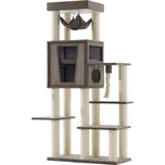 Škrabadlo NOBBY Kasil hnědé 100x50x203cm