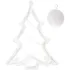 Vánoční světelná dekorace KiK KX5246 stromeček LED teplá bílá