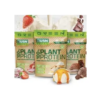 Protein USN 100% PLANT Protein 900g jahoda