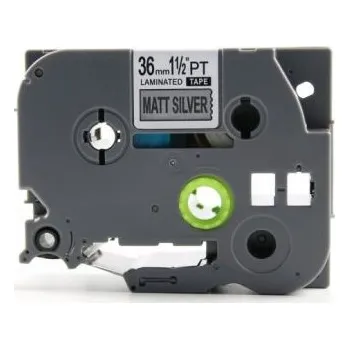 Pásek do tiskárny Alternativní páska Brother TZ-M961 / TZe-M961, 36mm x 8m, černý tisk / stříbrný podklad