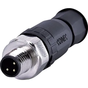 Conec SAL-8-RSC3-S neupravený zástrčkový konektor pro senzory - aktory, 42-00009, piny: 3, 1 ks