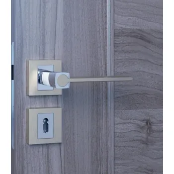 Dveřní kování In-Design Dveřní klika Diana imitace nerezi/chrom lesk Provedení kliky: bez rozety