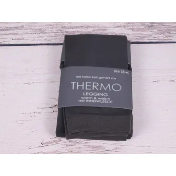 Dámské punčochy CNB BERLIN Hřejivé termo legíny DE89554 89558 šedé velikost oblečení - dospělí: 44/46