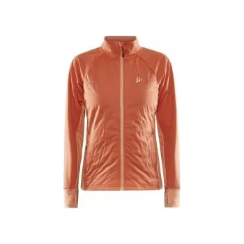 Cyklistická bunda CRAFT ADV Essence Warm W oranžová 1911670-716732 S; Oranžová bunda + DÁREK DLE VÝBĚRU!