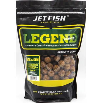 Boilies Jetfish Jet Fish Boilie Legend Range - Rak & GLM - 20mm Hmotnost: 1 kg