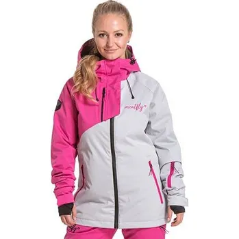 Meatfly dámská SNB & SKI bunda Deborah Premium Berry Pink | Růžová | Velikost S