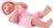 Rappa Panenka miminko 215313 38 cm, růžové
