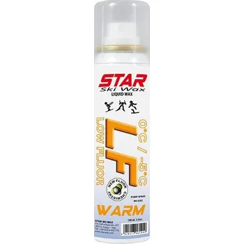 Lyžařský vosk Star Ski Wax LF Spray warm 100ml