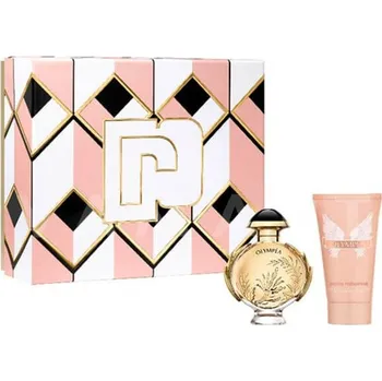 Dámský parfém Paco Rabanne Paco Rabanne Olympea Solar Intense SET: Parfumovaná voda 50ml + Tělové mléko 75ml Pre ženy Parfumovaná voda