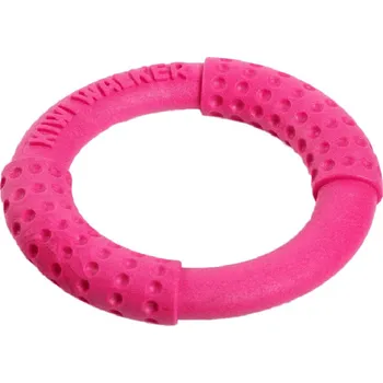 Hračka pro psa Hračka KIWI WALKER guma TPR - Let's play! Ring Maxi růžová 2,5x17,5cm