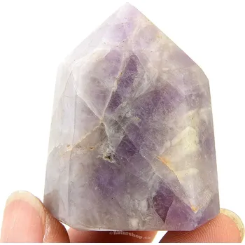 Přírodní kámen Ametyst broušená špice 49g