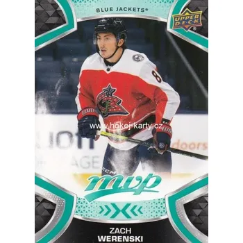 Sběratelská karetní hra řadová karta ZACH WERENSKI 21-22 MVP číslo 198