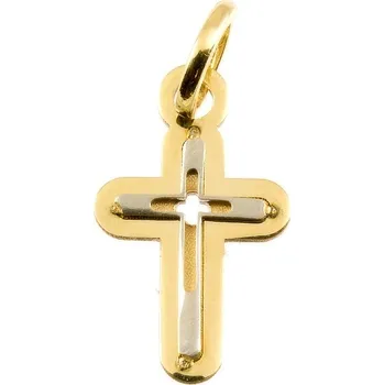 Přívěsek ŠPERKY-NM, Zlatý malý křížek 1462