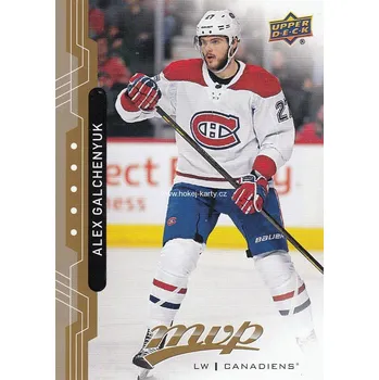 Sběratelská karetní hra řadová karta ALEX GALCHENYUK 18-19 MVP číslo 55