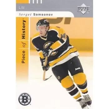Sběratelská karetní hra řadová karta SERGEI SAMSONOV 02-03 Piece of History číslo 6