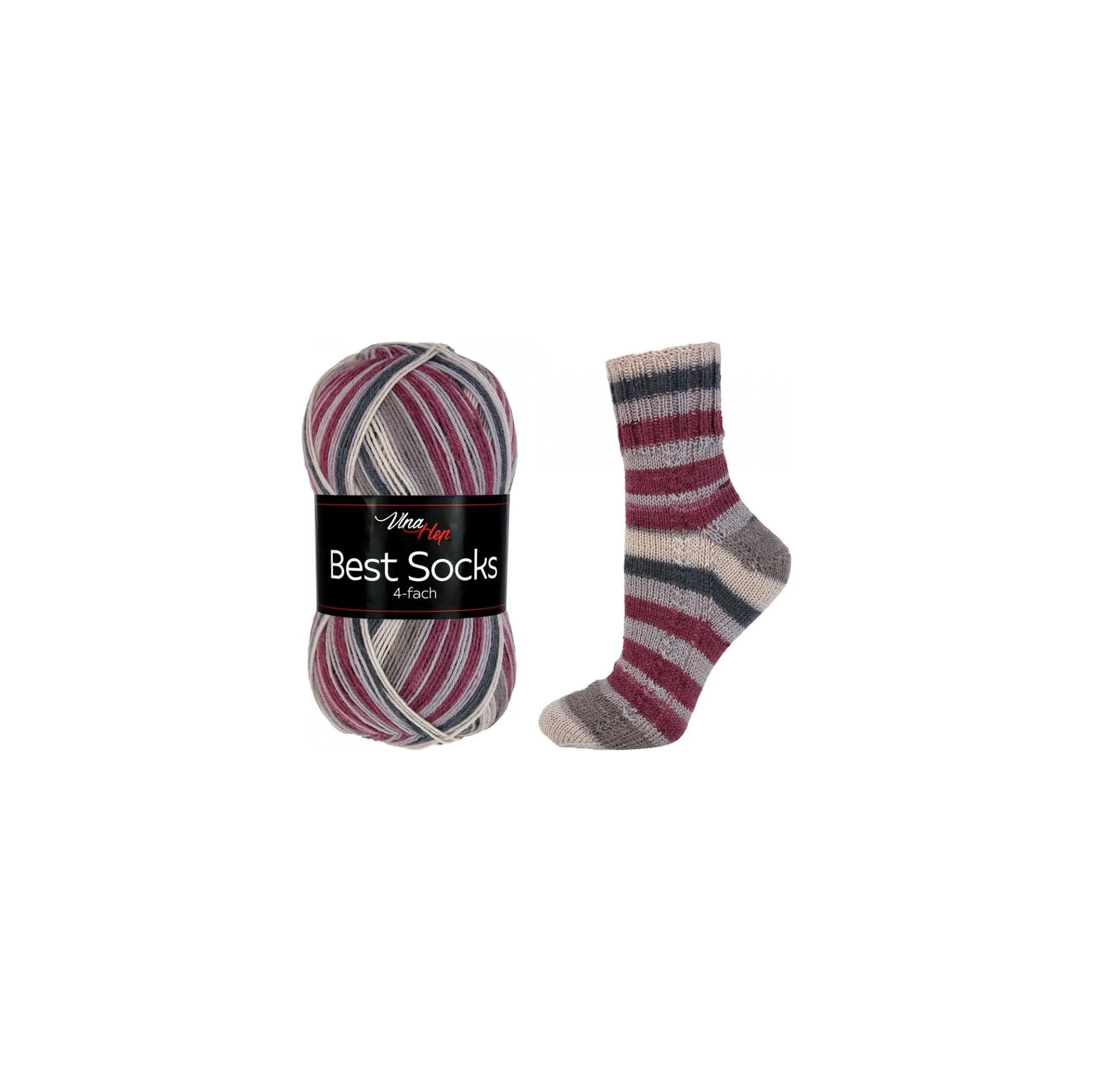Fotografie 1 - Příze Vlna-Hep Best Socks 4-fach 7318