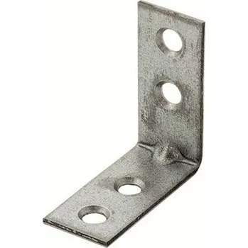 Tesařské kování Úhelník 35x35x16 mm nábytkový Zn (Spojovací úhelník nábytkový)