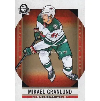 Sběratelská karetní hra řadová karta MIKAEL GRANLUND 18-19 OPC Coast to Coast číslo 10