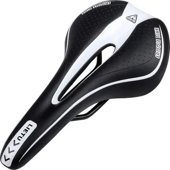 Sedlo na kolo Lietu 451A sportovní pánské gelové sedlo na kolo Barva: Bílá