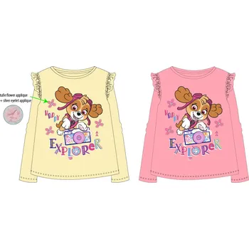 Paw Patrol - Tlapková patrola -Licence Dívčí tričko - Paw Patrol 52022041, růžová Barva: Růžová, Velikost: 98