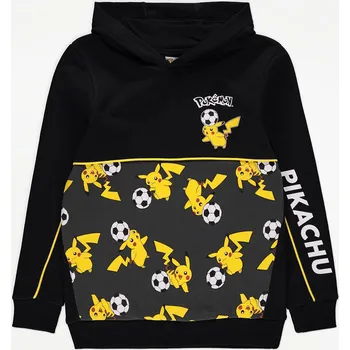 Chlapecký svetr GEORGE CHLAPECKÁ MIKINA "POKÉMON FOOTBALL" Barva: černá, Velikost: 5-6 let (116)