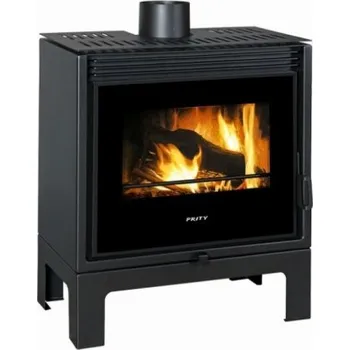 Krbová kamna Krbová kamna PRITY PM TV SL, black 7141