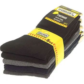 Pánské ponožky Pánské ponožky Worker 5ks (Ponožky pro muže balení 5 párů)