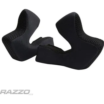 Cyklistická přilba Náhradní lícnice helmy TroyLeeDesigns D3 Cheek Pad 3D Black L