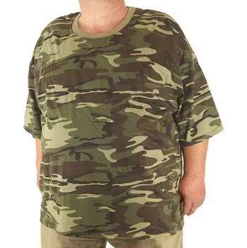 Maskáčové nadrozměrné tričko Gold Champion (nadrozměrné trička 4XL až 8XL)