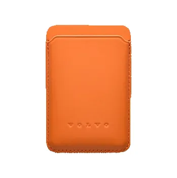 Obal na doklad Volvo upcyklovaný držák magnetické karty, oranžový 32251600