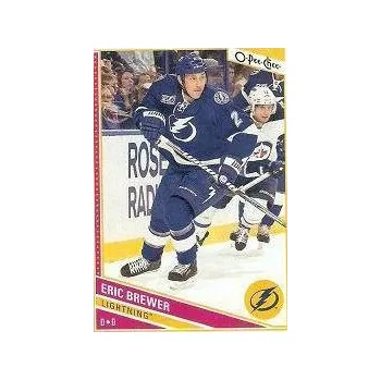 Sběratelská karetní hra řadová karta ERIC BREWER 13-14 OPC číslo 218