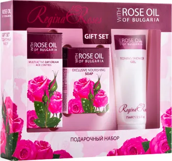 Kosmetická sada Biofresh Rose of Bulgaria dárková sada s růžovým olejem 3v1