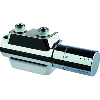 Stavebniny ISAN sada č.33 CHROM rohový středový term. ventil