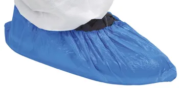 Kerbl Jednorázové návleky na obuv 41 x 15 cm modré 100 ks