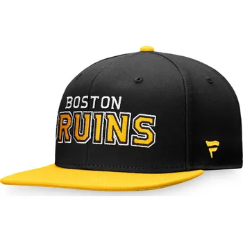 Kšiltovka Pánská kšiltovka Fanatics Iconic Color Blocked Snapback Boston Bruins