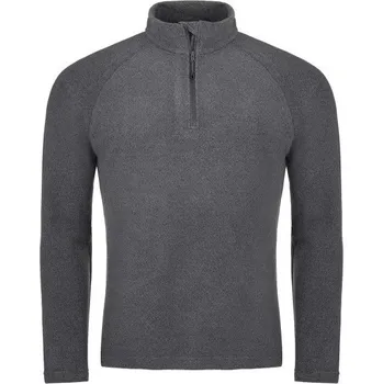 Pánská mikina Kilpi pánská fleecová mikina Almeri-M Barva: tmavě šedá, Velikost: 3XL